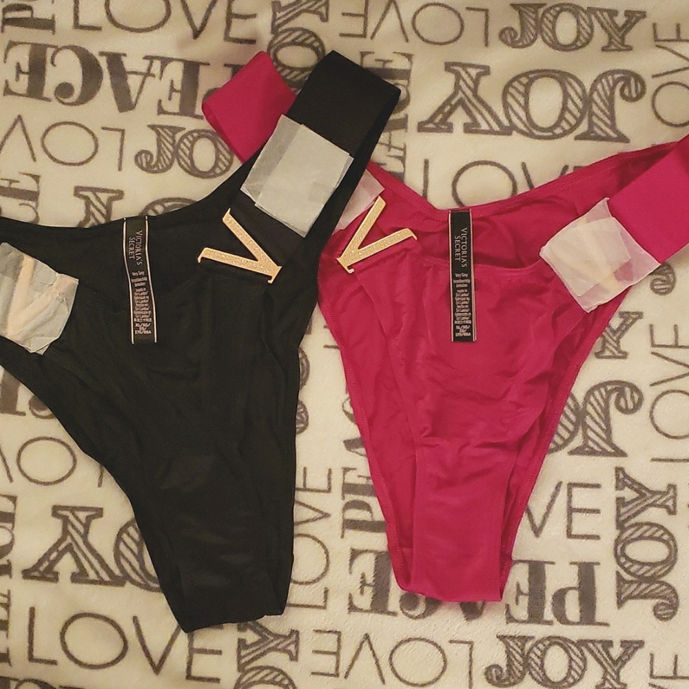 Set of 2 Victoria's Secret Very Sexy Brazilian panties - XL - NEW
